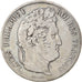 Coin, France, Louis-Philippe, 5 Francs, 1837, Paris, VF(20-25), Silver