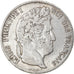 Monnaie, France, Louis-Philippe, 5 Francs, 1837, Paris, TB, Argent, Gadoury:678