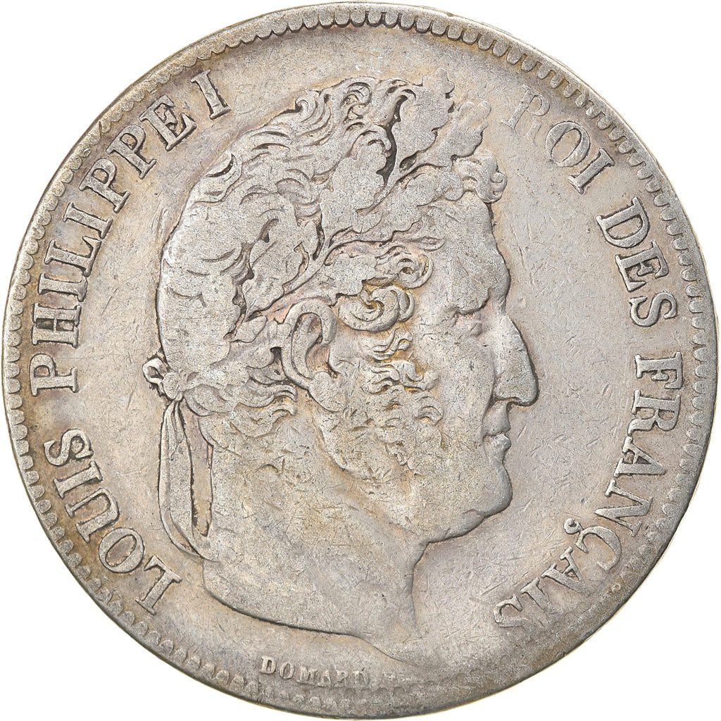Münze, Frankreich, Louis-Philippe, 5 Francs, 1840, Paris, S+, Silber, KM:749.1