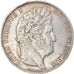 Munten, Frankrijk, Louis-Philippe, 5 Francs, 1845, Paris, FR+, Zilver, KM:749.1