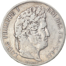 Coin, France, Louis-Philippe, 5 Francs, 1846, Paris, VF(30-35), Silver