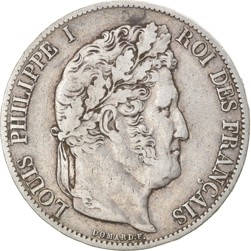 Munten, Frankrijk, Louis-Philippe, 5 Francs, 1846, Paris, FR+, Zilver, KM:749.1