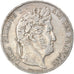 Munten, Frankrijk, Louis-Philippe, 5 Francs, 1847, Paris, FR+, Zilver, KM:749.1