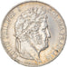 Coin, France, Louis-Philippe, 5 Francs, 1847, Paris, EF(40-45), Silver