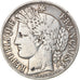 Moneta, Francia, Cérès, 5 Francs, 1849, Paris, MB+, Argento, KM:761.1