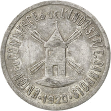 France, 5 Centimes, 1920, EF(40-45), Aluminium, Elie #10.1, 0.87