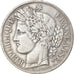 Moneta, Francia, Cérès, 5 Francs, 1849, Paris, BB, Argento, KM:761.1