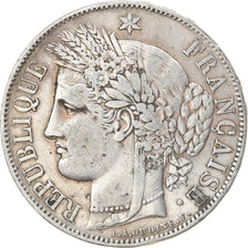 Moneta, Francia, Cérès, 5 Francs, 1850, Paris, BB, Argento, KM:761.1