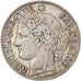 Moneta, Francia, Cérès, 5 Francs, 1850, Paris, BB, Argento, KM:761.1