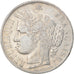 Moeda, França, Cérès, 5 Francs, 1850, Paris, EF(40-45), Prata, KM:761.1