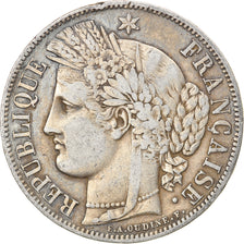 Moneta, Francia, Cérès, 5 Francs, 1850, Paris, BB, Argento, KM:761.1