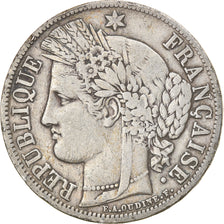 Moneta, Francia, Cérès, 5 Francs, 1851, Paris, BB, Argento, KM:761.1