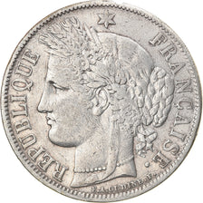Münze, Frankreich, Cérès, 5 Francs, 1851, Paris, SS, Silber, KM:761.1