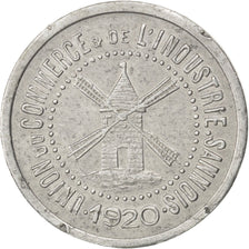 France, 10 Centimes, 1920, EF(40-45), Aluminium, Elie #10.2, 1.16