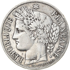 Münze, Frankreich, Cérès, 5 Francs, 1851, Paris, SS, Silber, KM:761.1