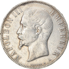 Munten, Frankrijk, Napoleon III, Napoléon III, 5 Francs, 1856, Paris, FR+
