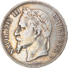 Coin, France, Napoleon III, Napoléon III, 5 Francs, 1869, Paris, EF(40-45)