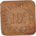 Moneta, Francja, 10 Centimes, EF(40-45), Miedź, Elie:10.2