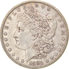 Moneta, Stati Uniti, Morgan Dollar, Dollar, 1881, U.S. Mint, New Orleans, BB