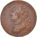 Moneda, Francia, Louis XVI, 12 Deniers, 1792, Lyon, Double-strike, MBC, Cobre