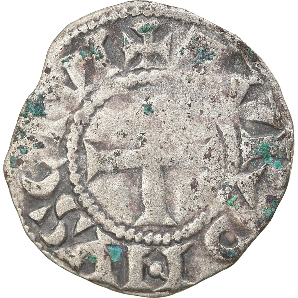 Moneta, Francja, Touraine, Denier, 1150-1200, Saint-Martin de Tours, F(12-15)