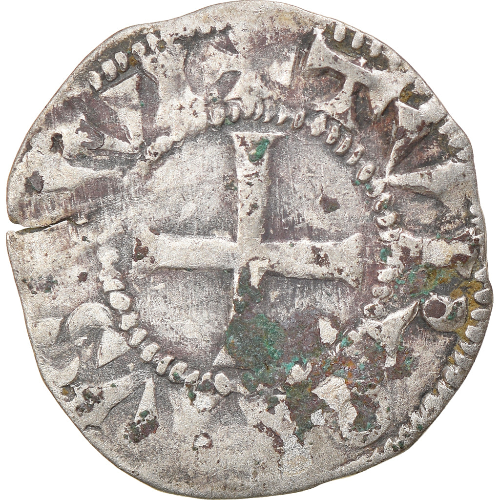 Moneta, Francja, Touraine, Denier, 1150-1200, Saint-Martin de Tours, F(12-15)