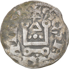 Moneta, Francia, Touraine, Denier, 1150-1200, Saint-Martin de Tours, B+