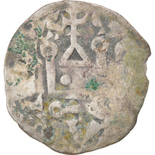 Moneta, Francia, Touraine, Denier, 1150-1200, Saint-Martin de Tours, B+