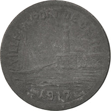 France, 5 Centimes, 1917, VF(20-25), Zinc, Elie #10.1a, 1.87