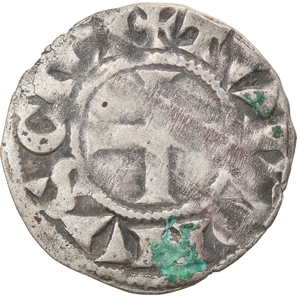 Munten, Frankrijk, Touraine, Denier, 1150-1200, Saint-Martin de Tours, ZG+
