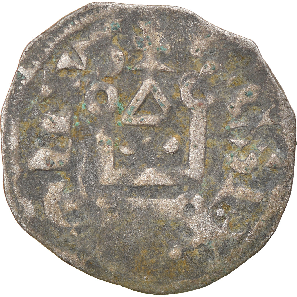 Monnaie, France, Touraine, Denier, 1150-1200, Saint-Martin de Tours, B+, Argent