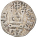 Moneta, Francia, Touraine, Denier, 1150-1200, Saint-Martin de Tours, B+