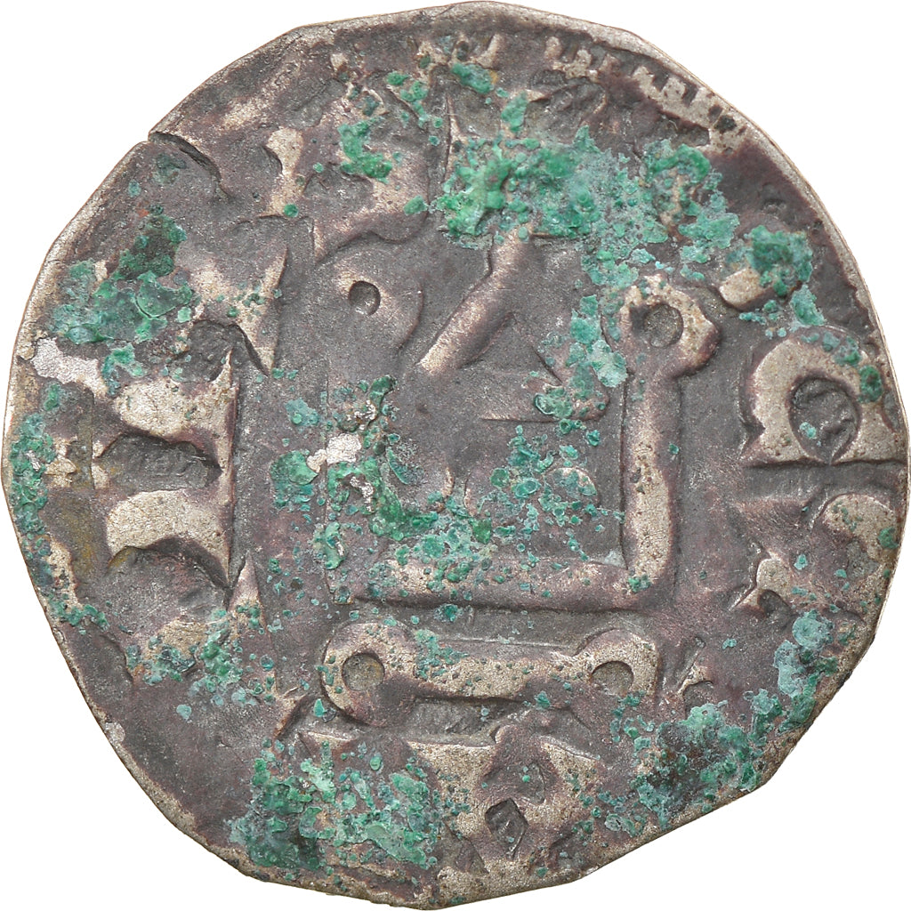 Moeda, França, Touraine, Denier, 1150-1200, Saint-Martin de Tours, VF(20-25)