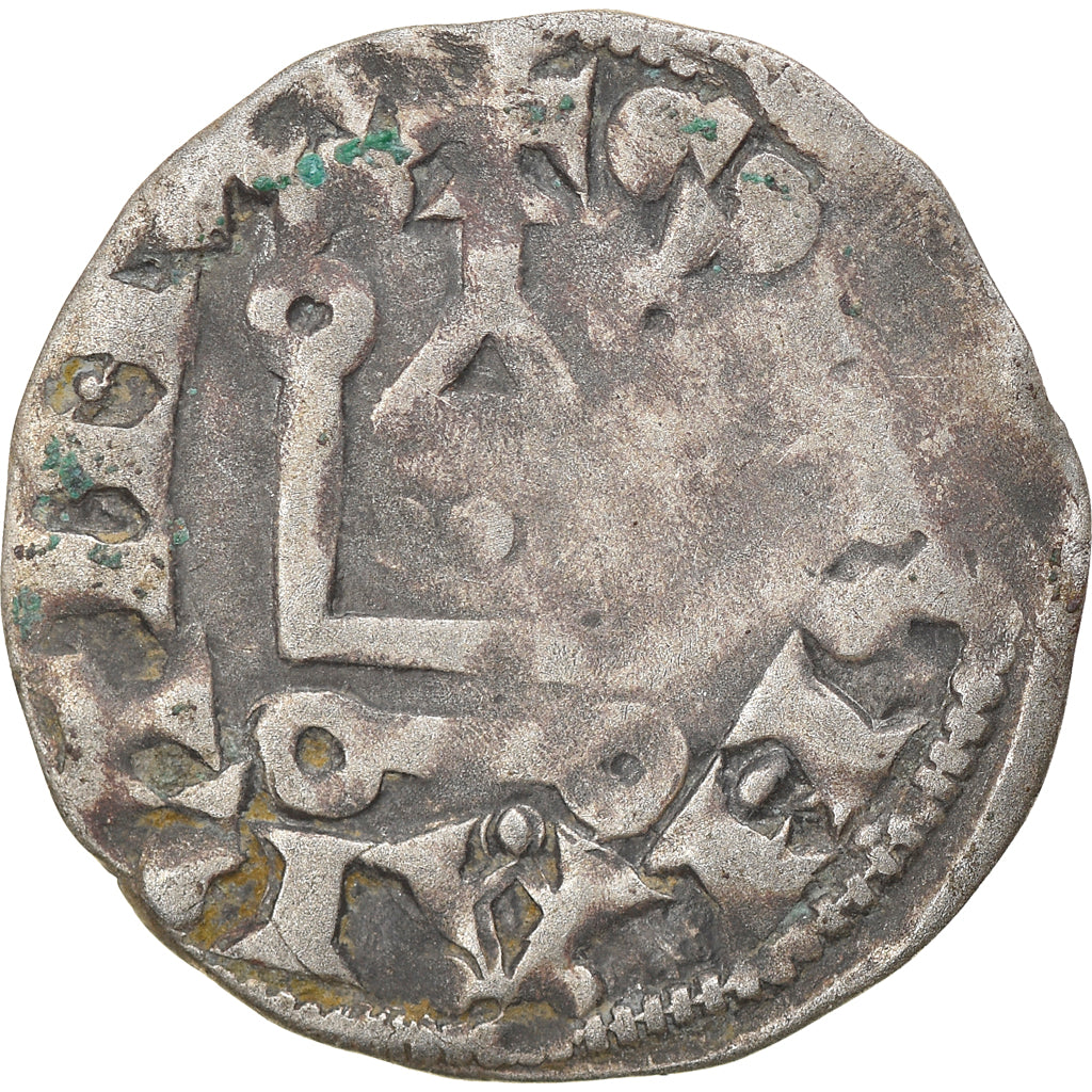 Moeda, França, Touraine, Denier, 1150-1200, Saint-Martin de Tours, VF(20-25)