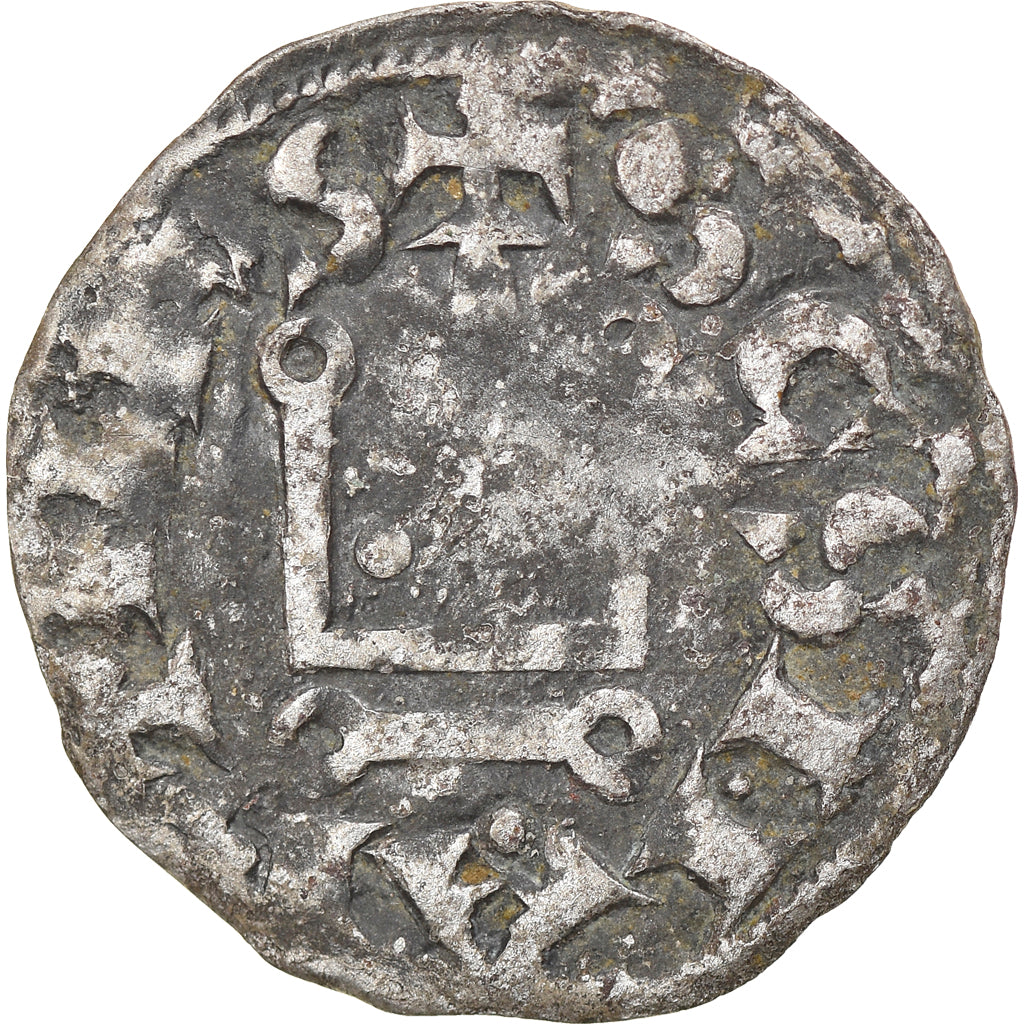 Münze, Frankreich, Touraine, Denier, 1150-1200, Saint-Martin de Tours, S