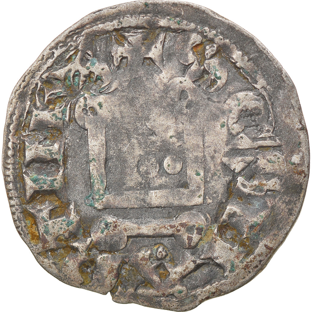 Moeda, França, Touraine, Denier, 1150-1200, Saint-Martin de Tours, VF(20-25)