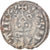 Moneda, Francia, Touraine, Denier, 1150-1200, Saint-Martin de Tours, BC+, Plata