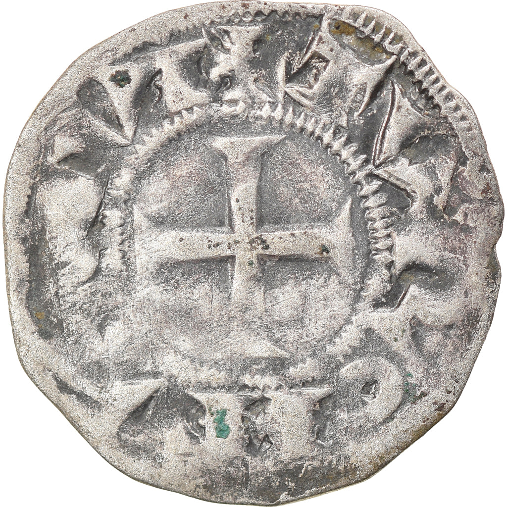 Moeda, França, Touraine, Denier, 1150-1200, Saint-Martin de Tours, VF(20-25)
