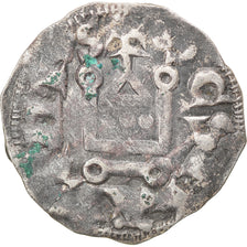 Monnaie, France, Touraine, Denier, 1150-1200, Saint-Martin de Tours, TB, Argent