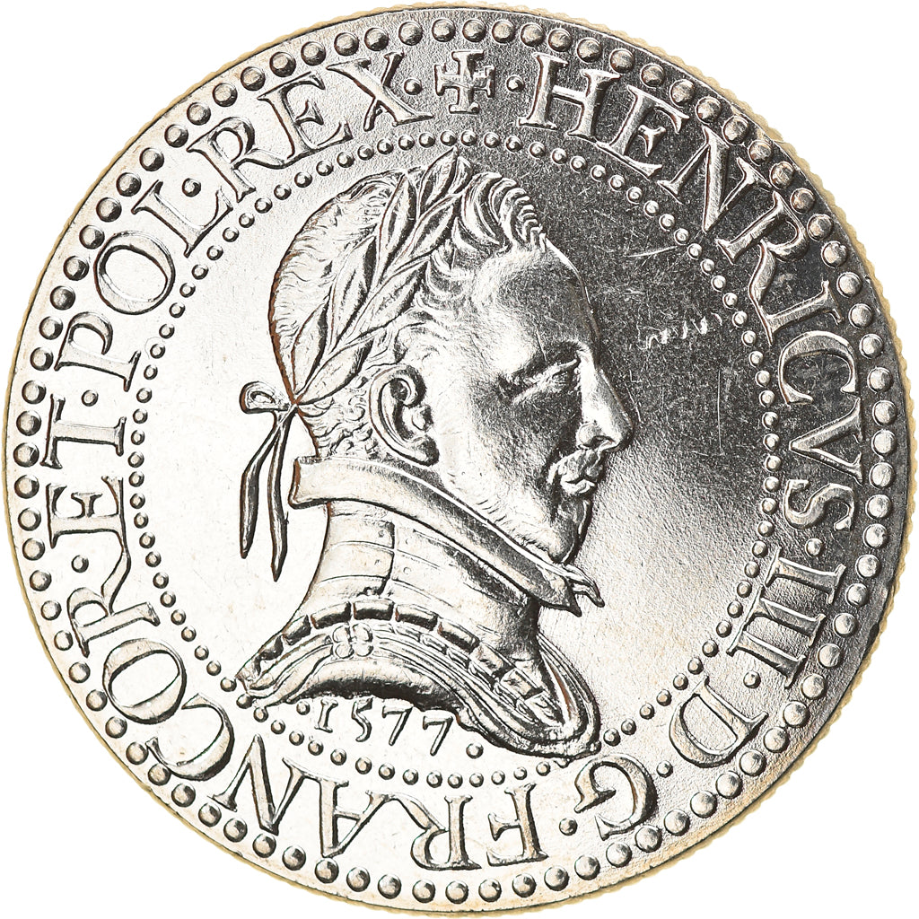 Münze, Frankreich, Franc d'Henri III, 5 Francs, 2000, Paris, UNZ+
