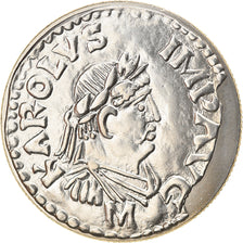 Moneta, Francia, Denier de Charlemagne, 5 Francs, 2000, Paris, SPL+, Nichel