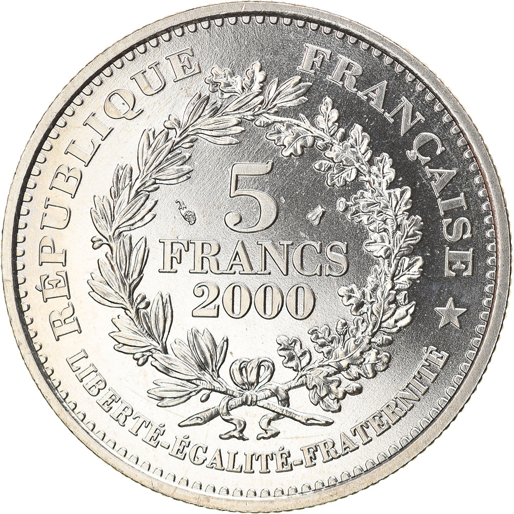 Münze, Frankreich, Louis d'or de Louis XIII, 5 Francs, 2000, Paris, UNZ+