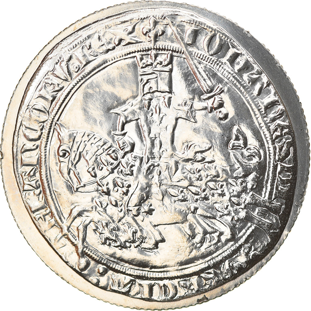 Moneta, Francia, Franc à cheval, 5 Francs, 2000, Paris, SPL+, Nichel placcato