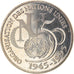 Münze, Frankreich, ONU, 5 Francs, 1995, Paris, UNZ, Nickel Clad Copper-Nickel