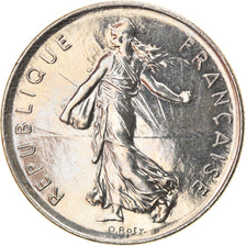 Coin, France, Semeuse, 5 Francs, 1999, Paris, MS(64), Nickel Clad Copper-Nickel