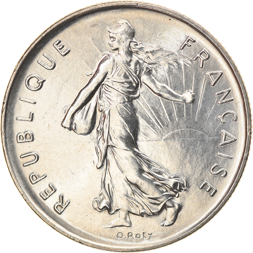 Moneda, Francia, Semeuse, 5 Francs, 1983, Paris, SC+, Níquel recubierto de