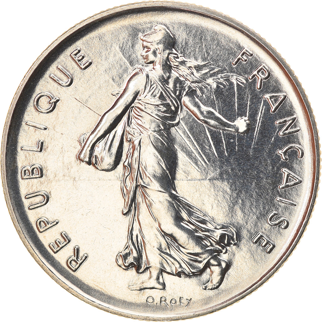 Moneta, Francia, Semeuse, 5 Francs, 1982, Paris, SPL+, Nichel placcato
