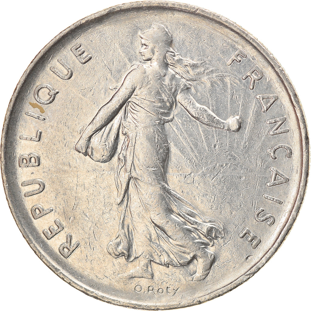 Münze, Frankreich, Semeuse, 5 Francs, 1981, Paris, SS+, Nickel Clad