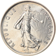 Münze, Frankreich, Semeuse, 5 Francs, 1980, Paris, UNZ+, Nickel Clad