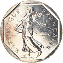 Moneta, Francia, Semeuse, 2 Francs, 2001, Paris, BU, SPL+, Nichel, KM:942.1